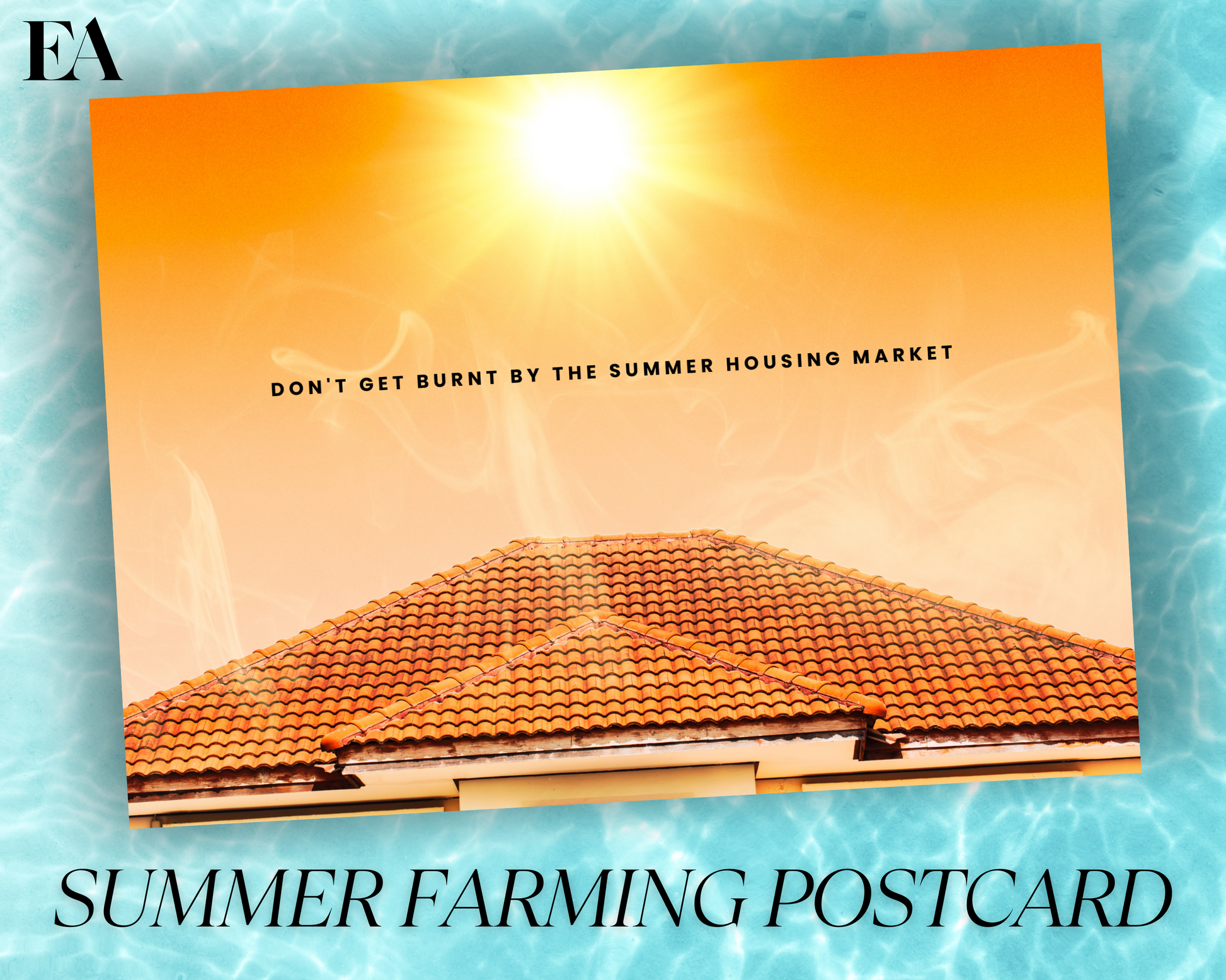 Real Estate CMA Postcard Home Value Mailer Real Estate CMA Farming Postcard Real Estate Summer Postcard Farming Postcard Summer CMA Postcard
