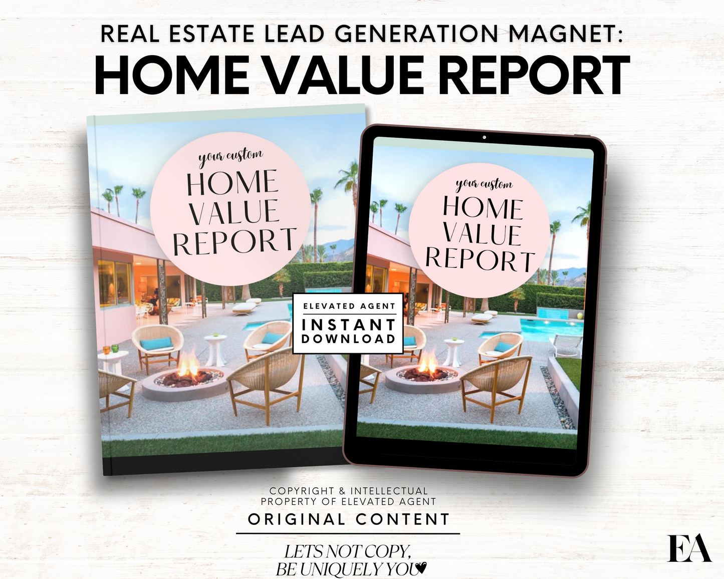 Real Estate CMA, Home Value Report, Playful