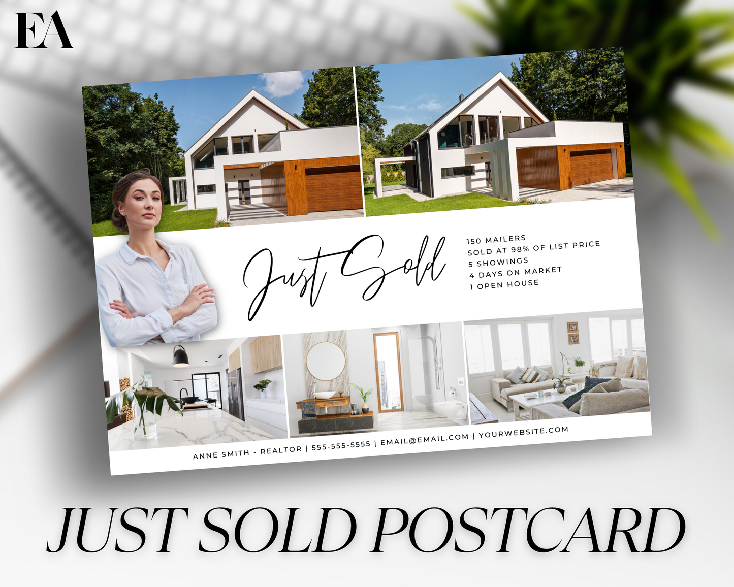 Real Estate Template – Just Sold Postcard