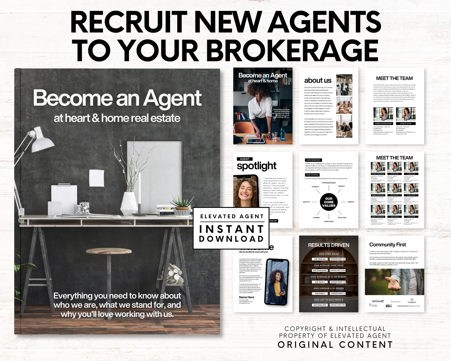 Real Estate Agent Recruiting Guide - Classic Brand Style