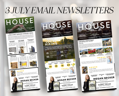 Real Estate Template – July 2023 Email Newsletter 