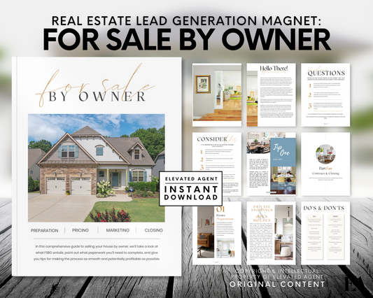 For Sale By Owner Real Estate Handout