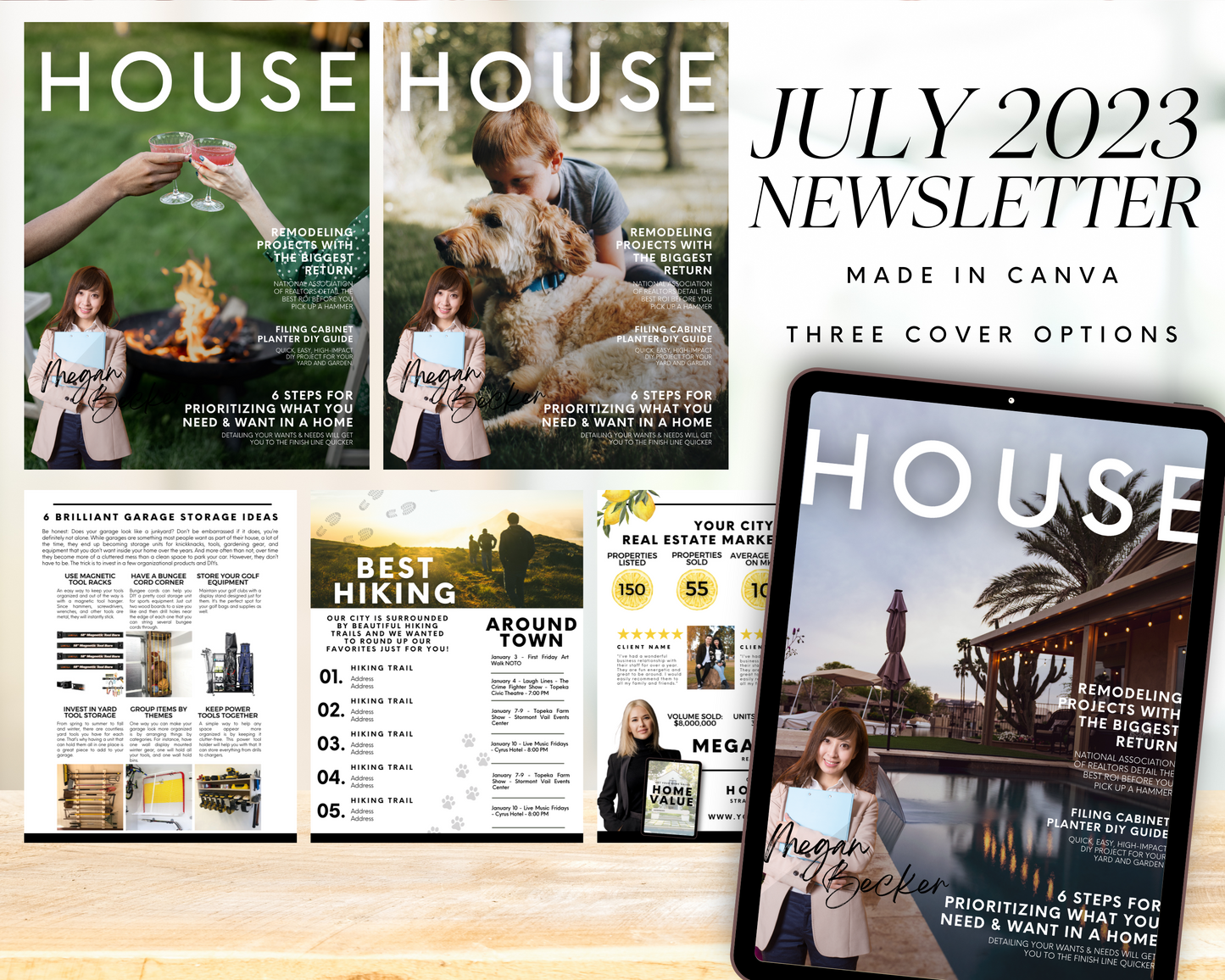 Real Estate Template – July Newsletter