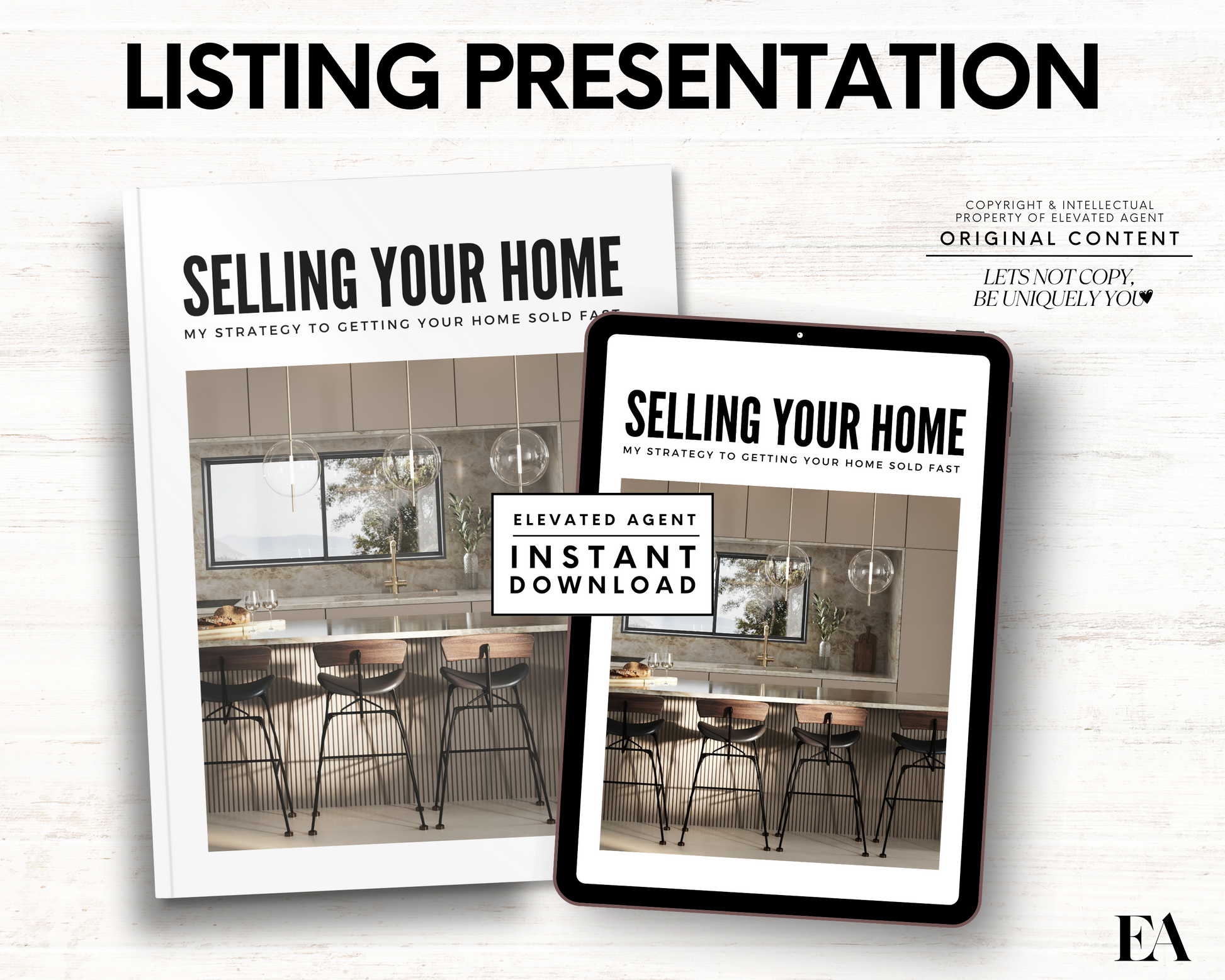 Real Estate Listing Presentation - Minimal Brand Style