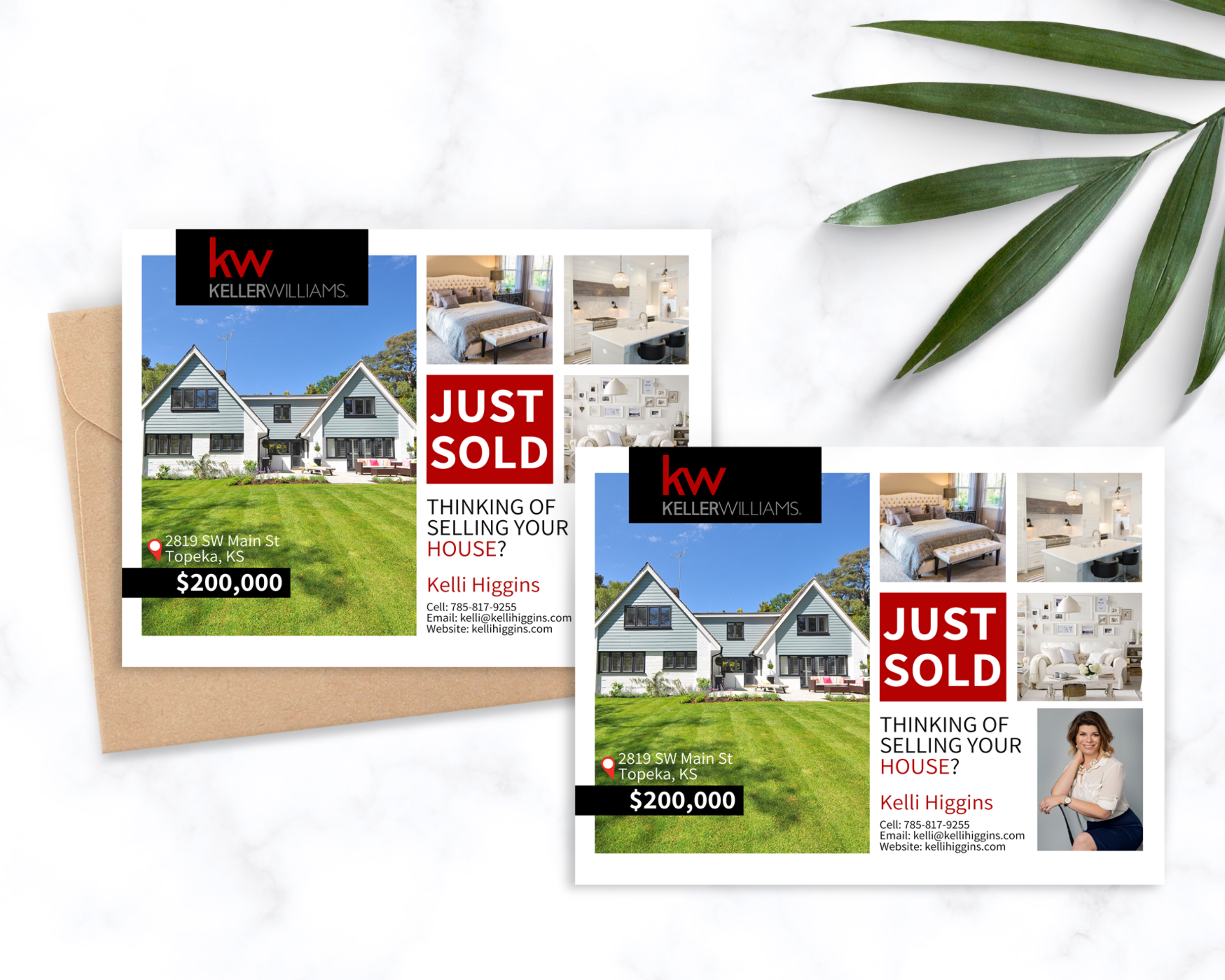 Real Estate Postcard - Sold - Real Estate Template