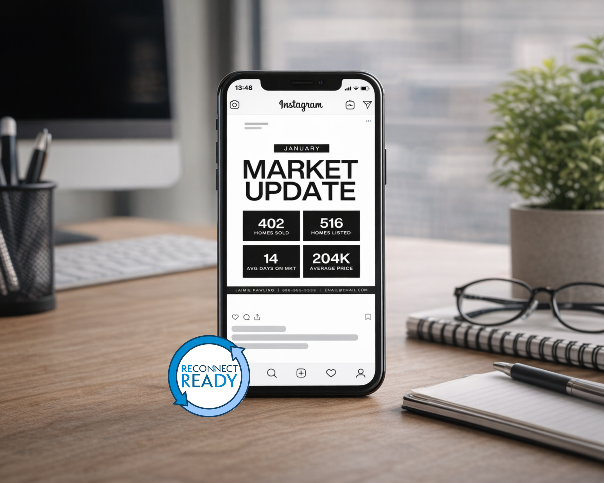Market Update Design Market Update Social Media - Classic Design Style – Elevated Agent
