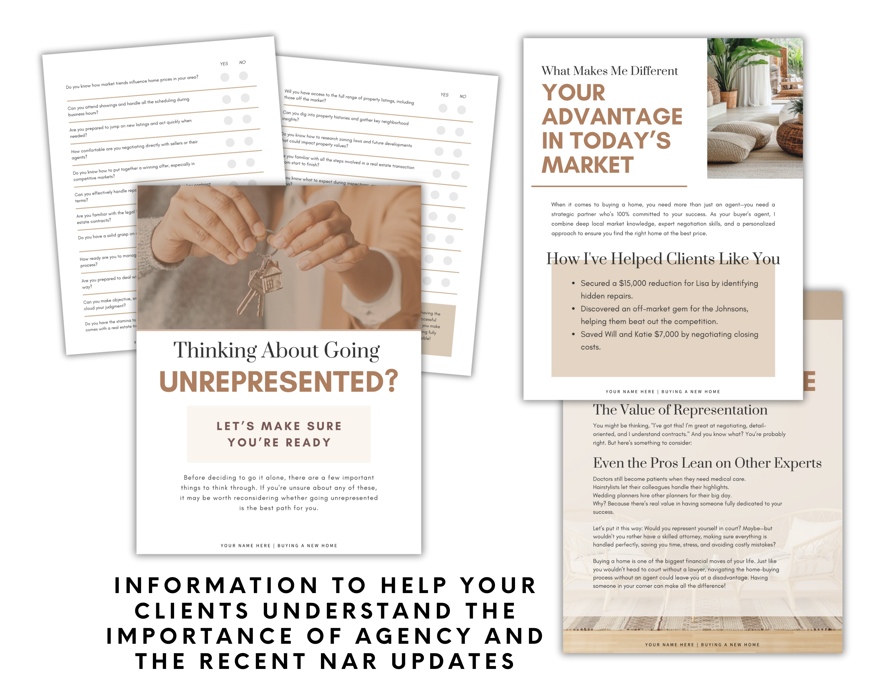 Buyer's Presentation - Light Browns