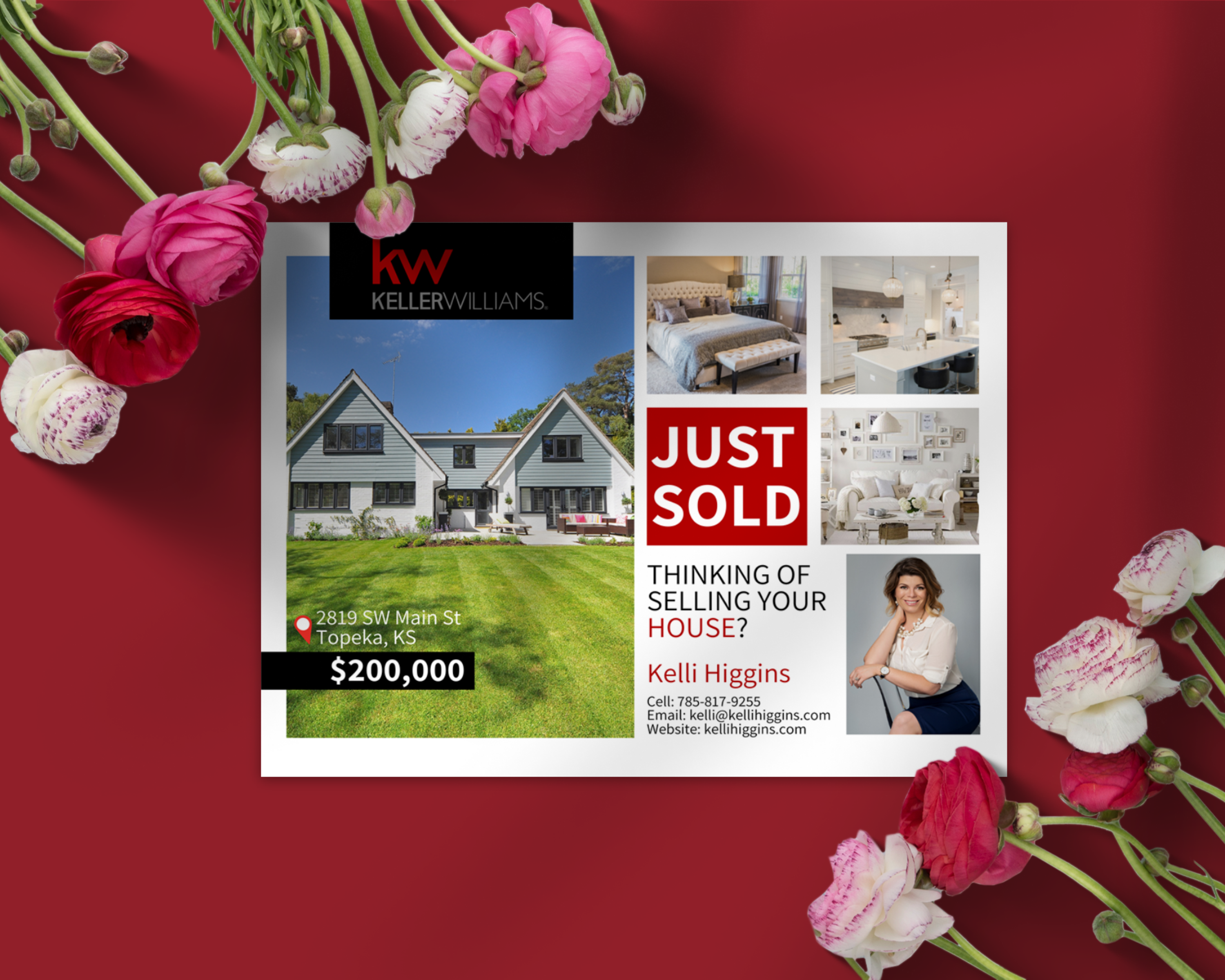 Real Estate Postcard - Sold - Real Estate Template