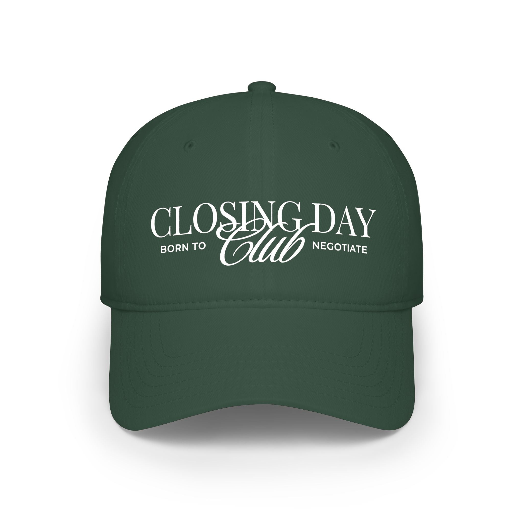 Closing Day Club Cap - Born to Negotiate