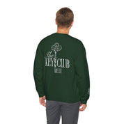 Key Club Vintage Key Crewneck Sweatshirt With Sleeves