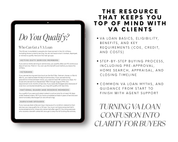 Real Estate VA Homebuyer Guide Template - Veterans Affairs