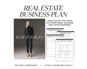 Real Estate Agent Business Plan