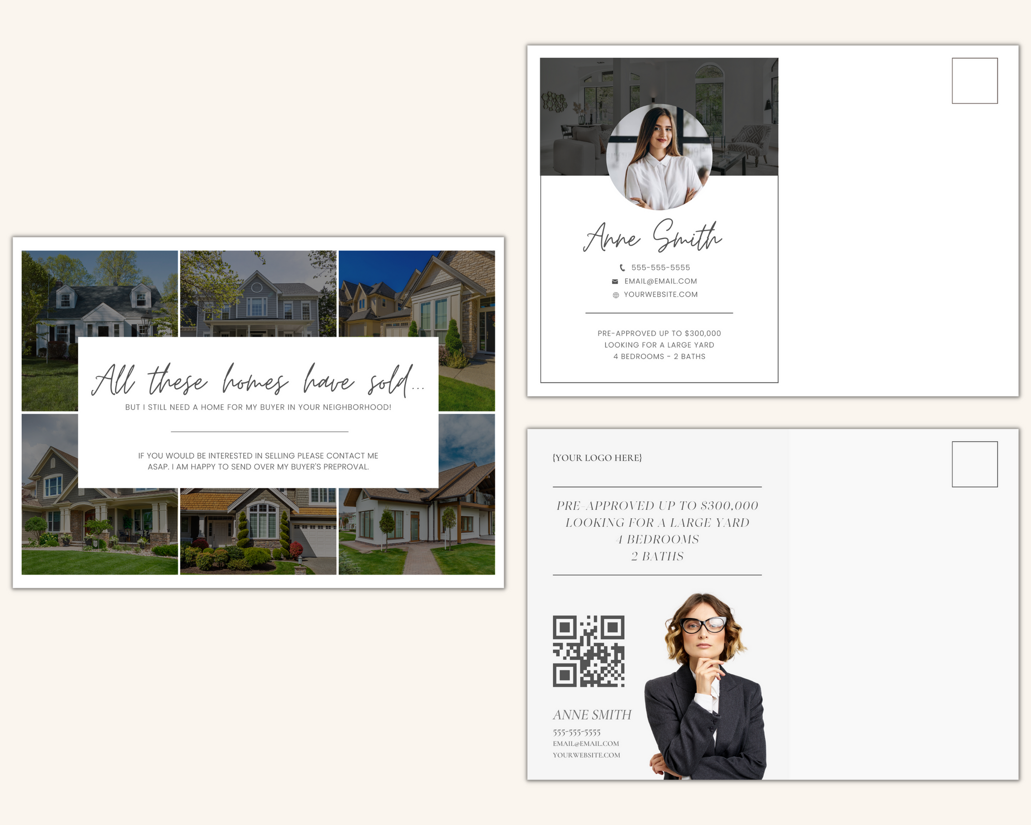 Farming Postcard for Sellers 7 Real Estate Template Elevated Agent