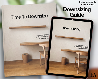 Downsizing Guide - Classic Design Style - Real Estate Templates