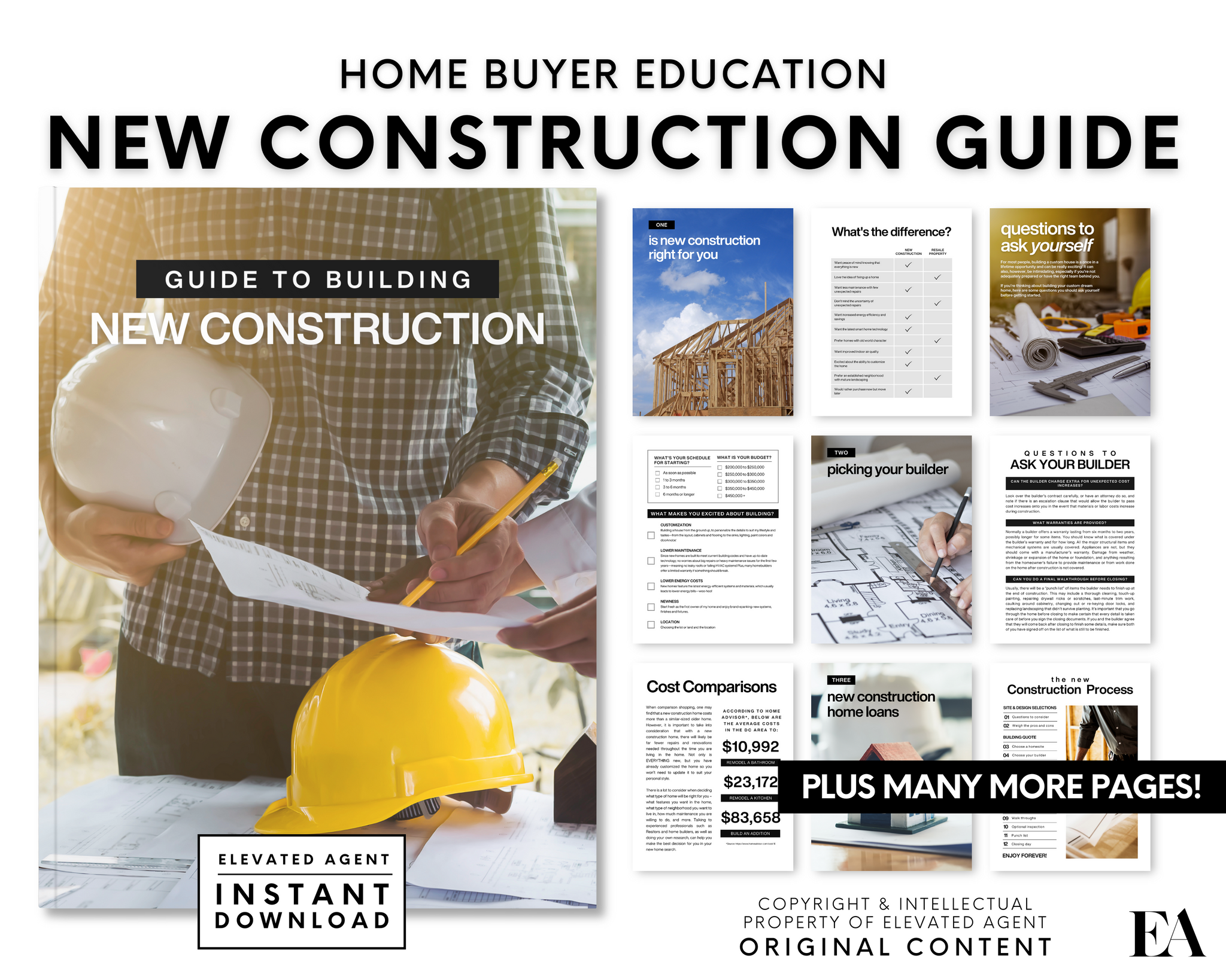 Builder Guide New Construction Guide - Classic Design Style – Elevated Agent