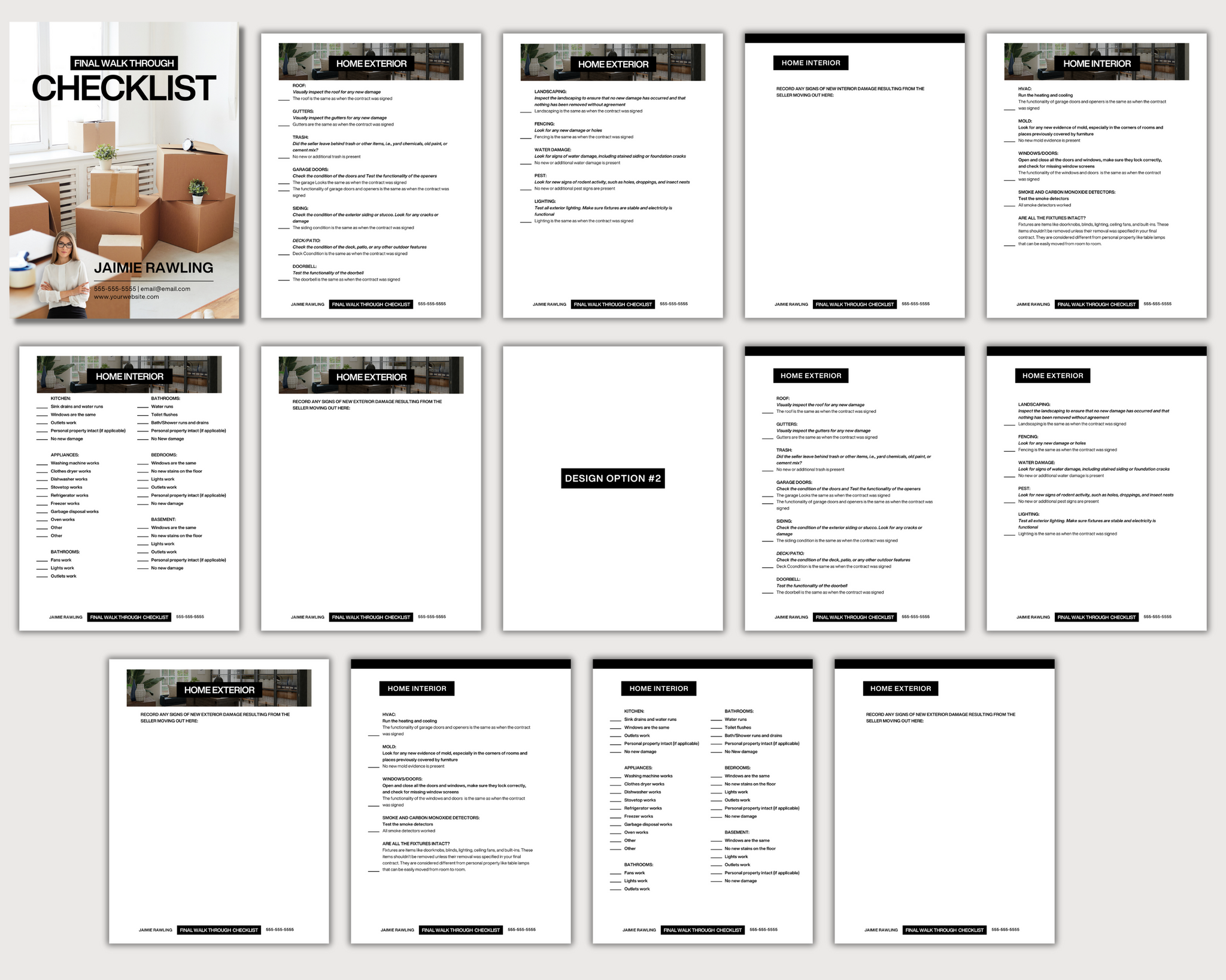 Final Walk Through Checklist.pdf Classic Final Walk Through Checklist – Elevated Agent