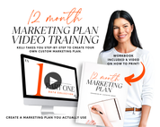 Marketing Plan Training and Workbook