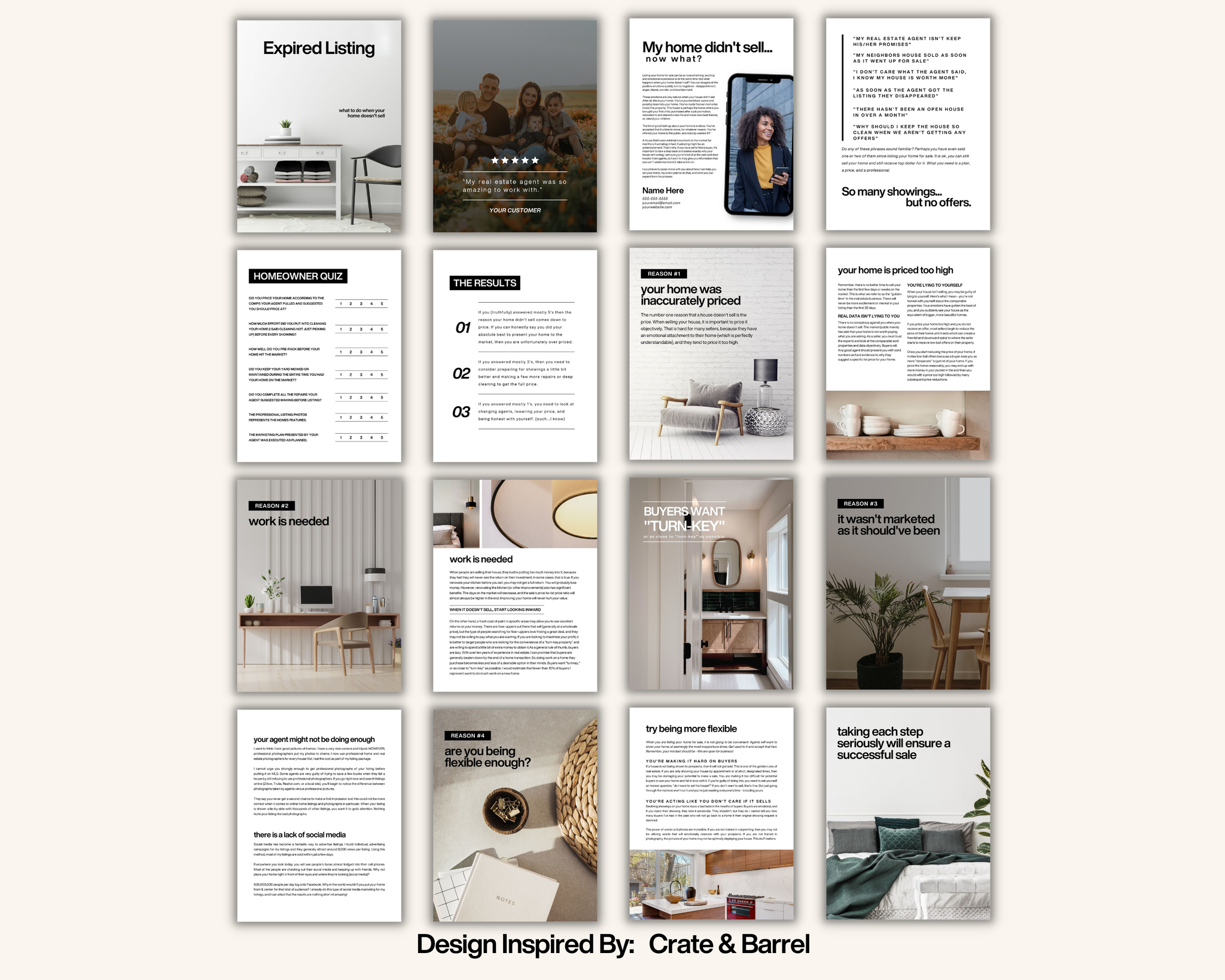 Expired List Layout Expired Guide Classic Design Style- Real Estate Template – Elevated Agent