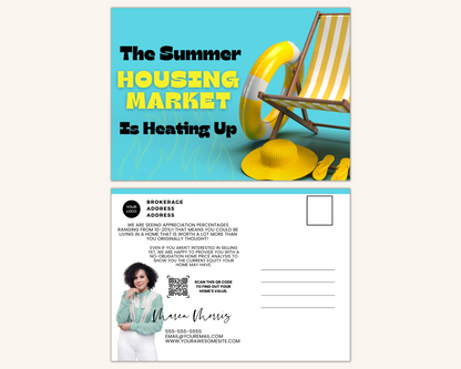 Real Estate Template – Summer Postcard