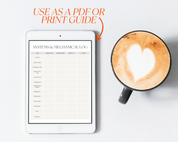 Welcome Home Closing Packet - Peaceful Design Style