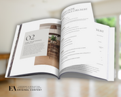 Welcome Home Closing Packet - Peaceful Design Style