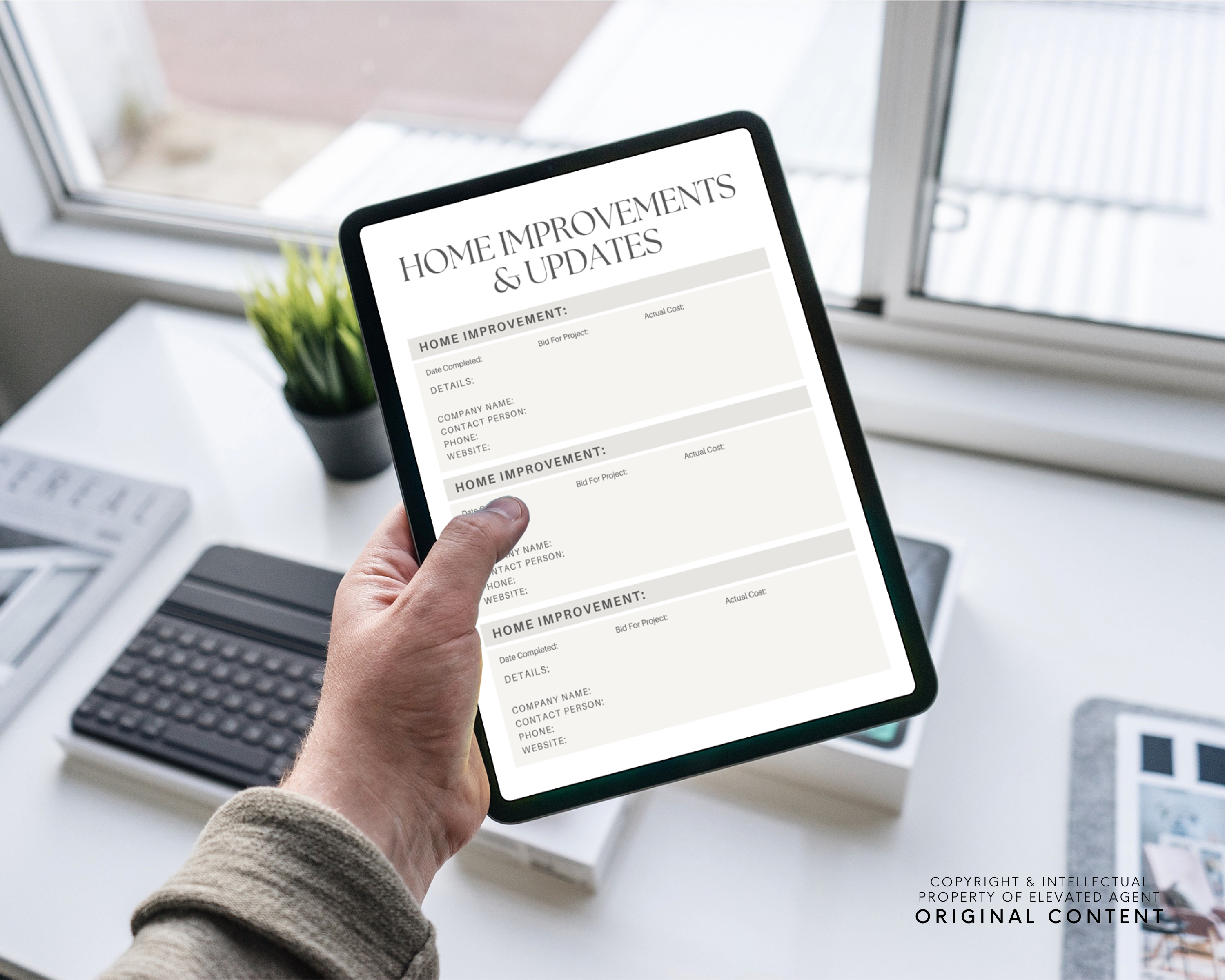 Welcome Home Closing Packet - Peaceful Design Style