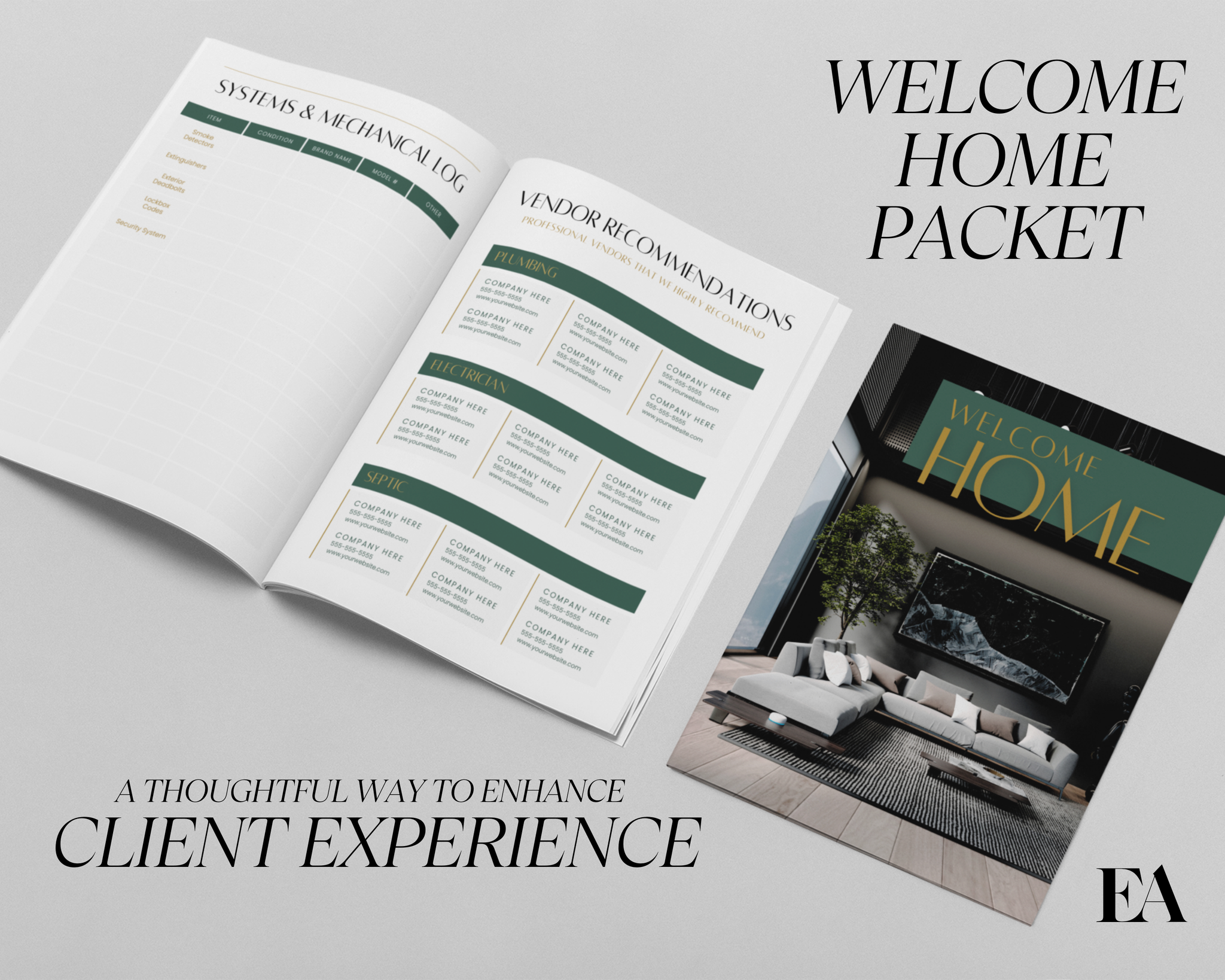 Designer Style Packet Closing Packet - Exclusive Design Style – Elevated Agent