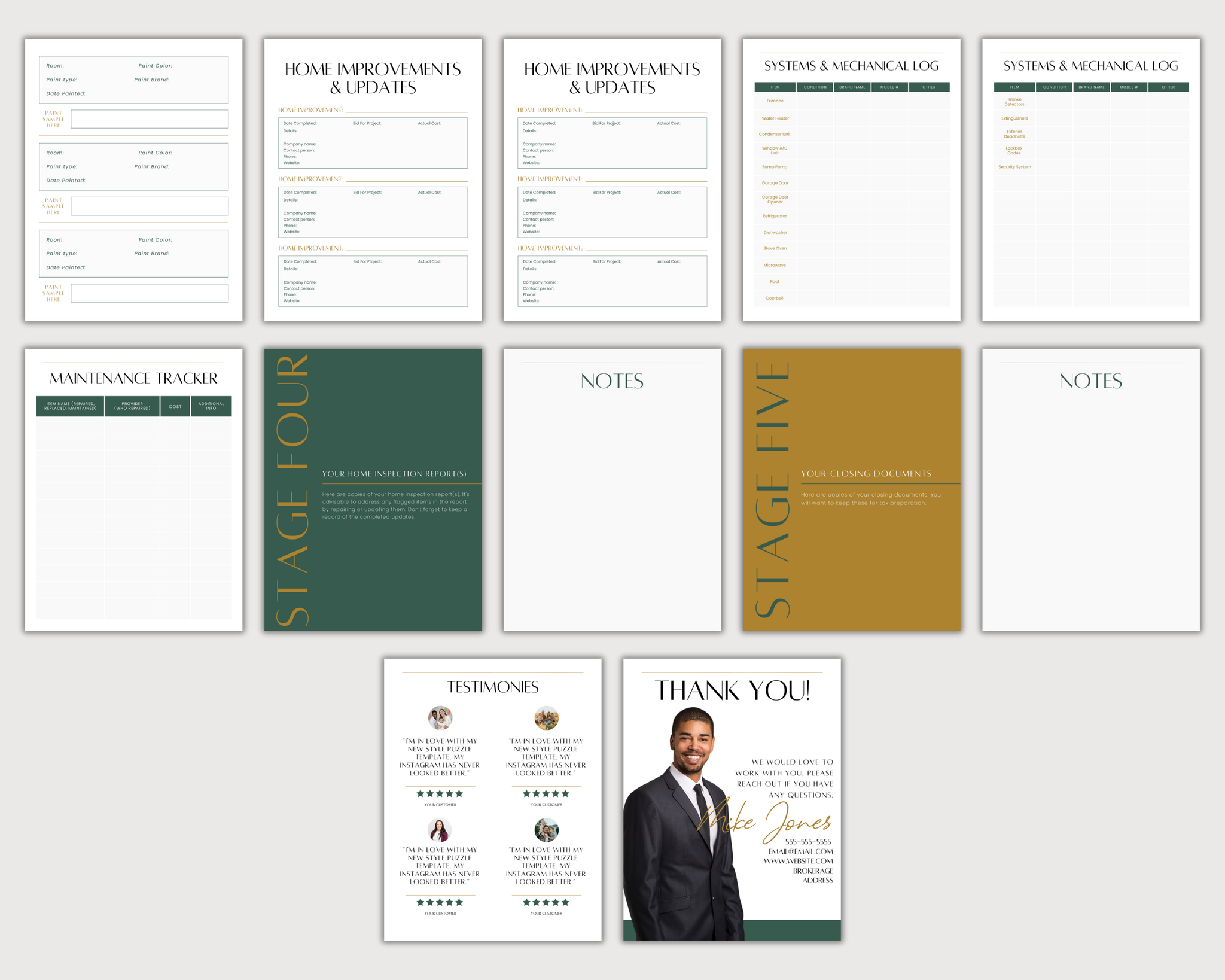 Designer Style Packet Closing Packet - Exclusive Design Style – Elevated Agent