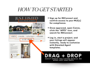 Just Listed Postcard - Real Estate Template