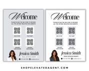 Real Estate Listing QR sign Flyer 3