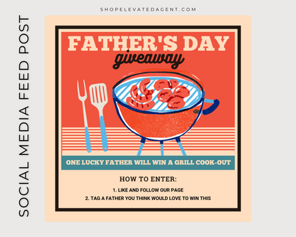 Real Estate Template – Father's Day Giveaway Bundle