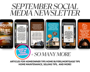 Real Estate September Social Media Newsletter