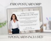 FSBO Postcard Drip - Peaceful Design Style