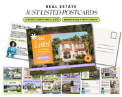 Just Listed Postcard Set 1