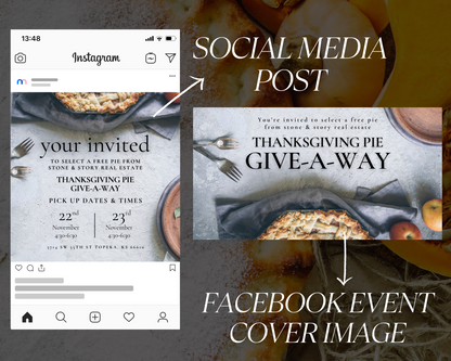 pie giveaway,pie giveaway invite,real estate bundle,real estate client,real estate event,real estate fall,real estate farming,real estate mailers,real estate postcard,real estate referral,realtor giveaways,realtor thanksgiving,thanksgiving event