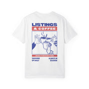 Listings & Coffee Tee