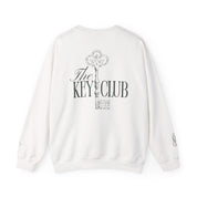 Key Club Vintage Key Crewneck Sweatshirt With Sleeves