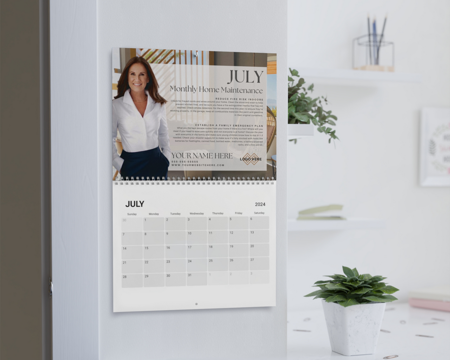 Home Maintenance Calendar 1 - Client Glift