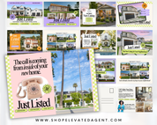 Just Listed Postcard Set 1