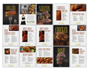 Grilling Cookbook Template