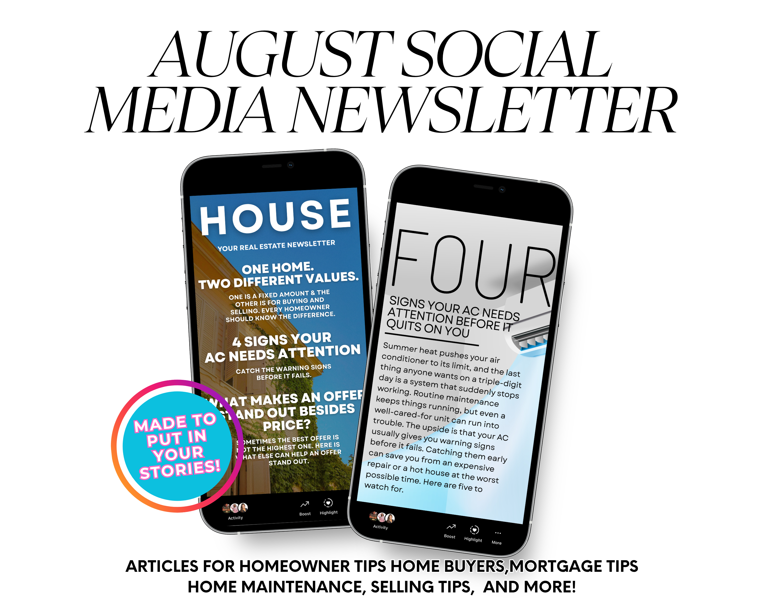 August Social Media Newsletter