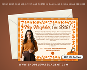 FALL  Neighborhood POSTCARD 2