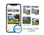 Social Media Listing Posts 3 - Minimal Design Style