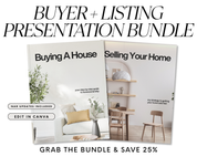 Buyer and Listing Presentation Bundle - Classic Design Style