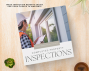 Listing Inspections Binder - Peaceful Design Style