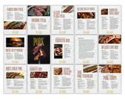 Grilling Cookbook Template