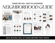 Welcome To The Neighborhood Box Template with Neighborhood Guide