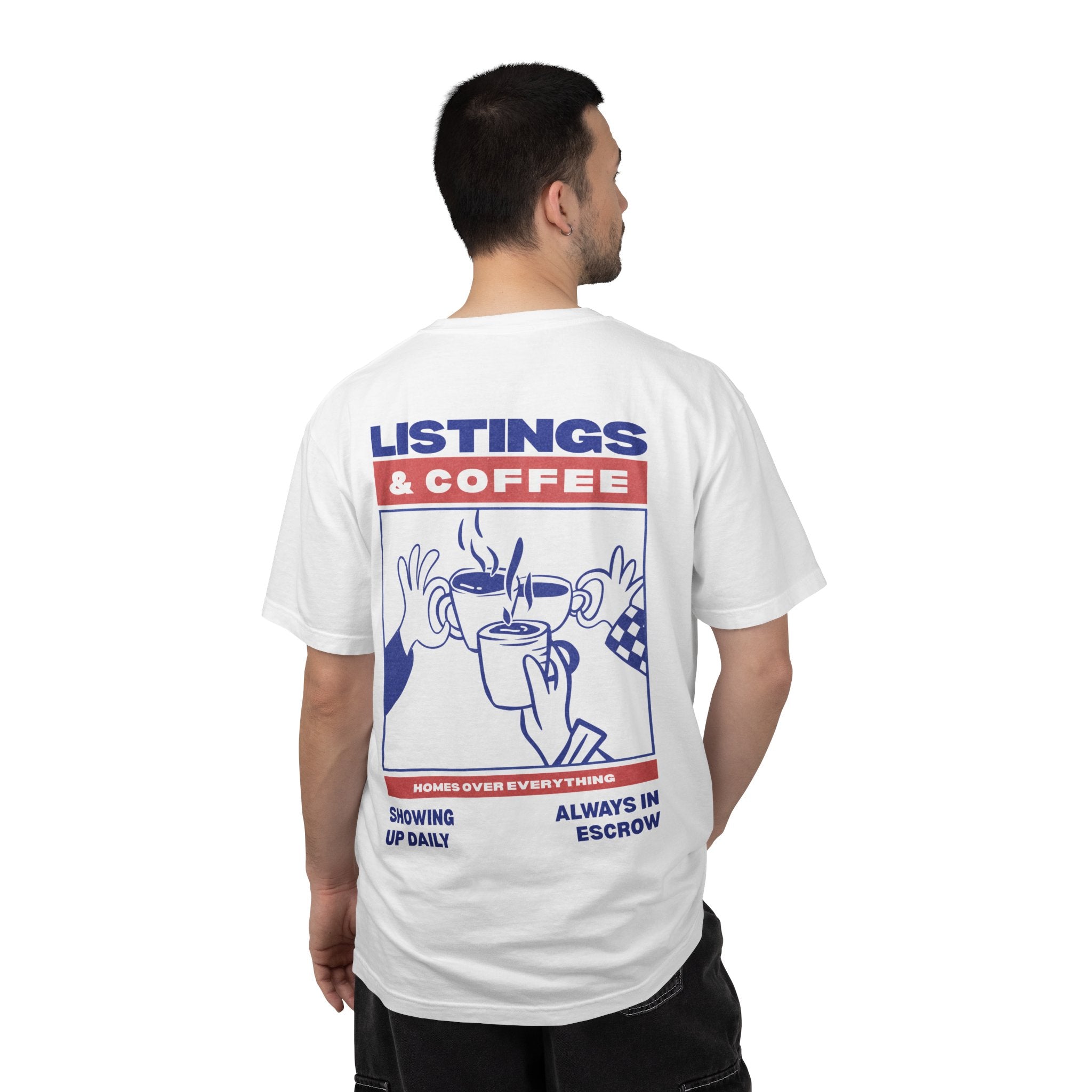 Listings & Coffee Tee