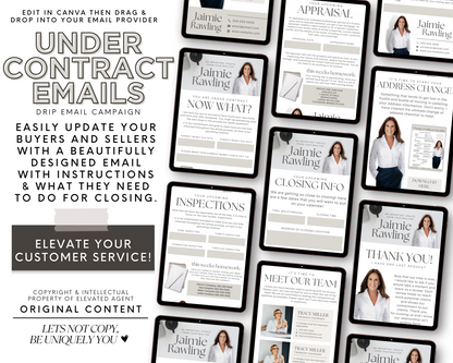 Under Contract Email Drip Campaign for Real Estate Agents