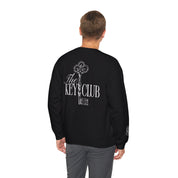Key Club Vintage Key Crewneck Sweatshirt With Sleeves